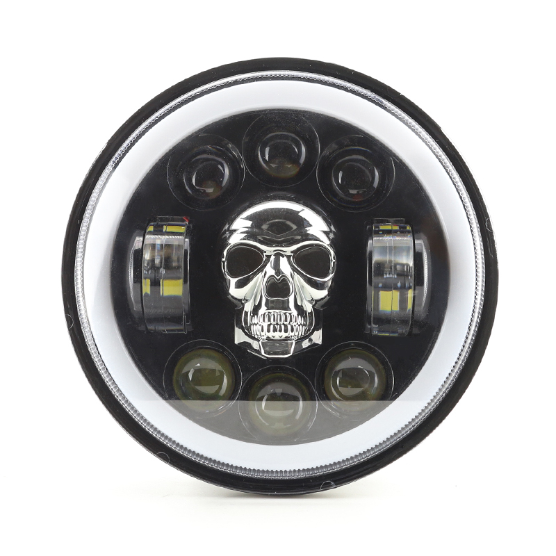 Automobiles & motorcycles 5.75" LED headlamp for truck offroad car motorcycle DRL halo lights waterproof round led headlight