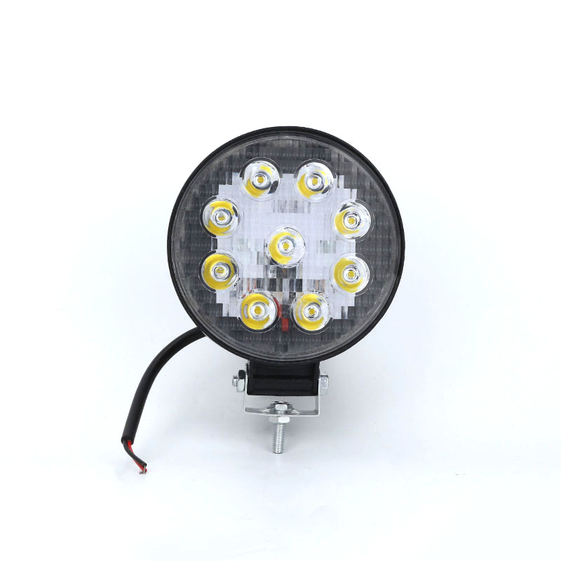 DAHUA New Ip68 Outdoor Tractor Round Car Off Road Vehicle Auto Headlight 12v 27w Led Work Lights